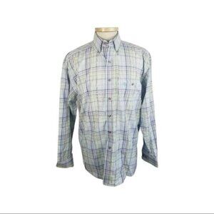 Wrangler Extra Large Multi Color Plaid George Strait Western Shirt